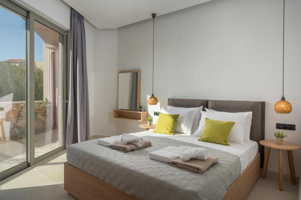 Aegean Breeze Luxury Apartments Next To The Sea Maleme Exteriér fotografie