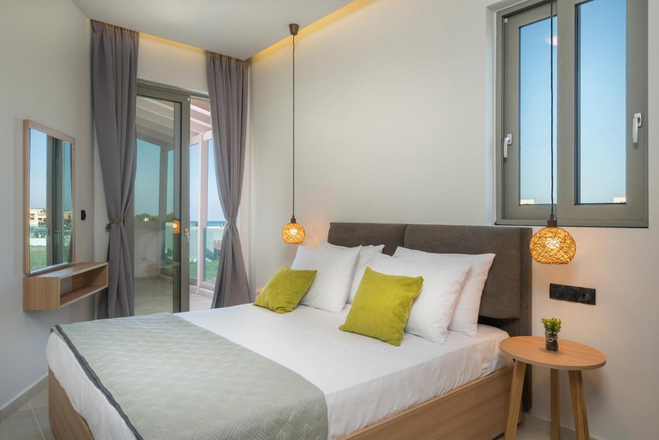 Aegean Breeze Luxury Apartments Next To The Sea Maleme Exteriér fotografie