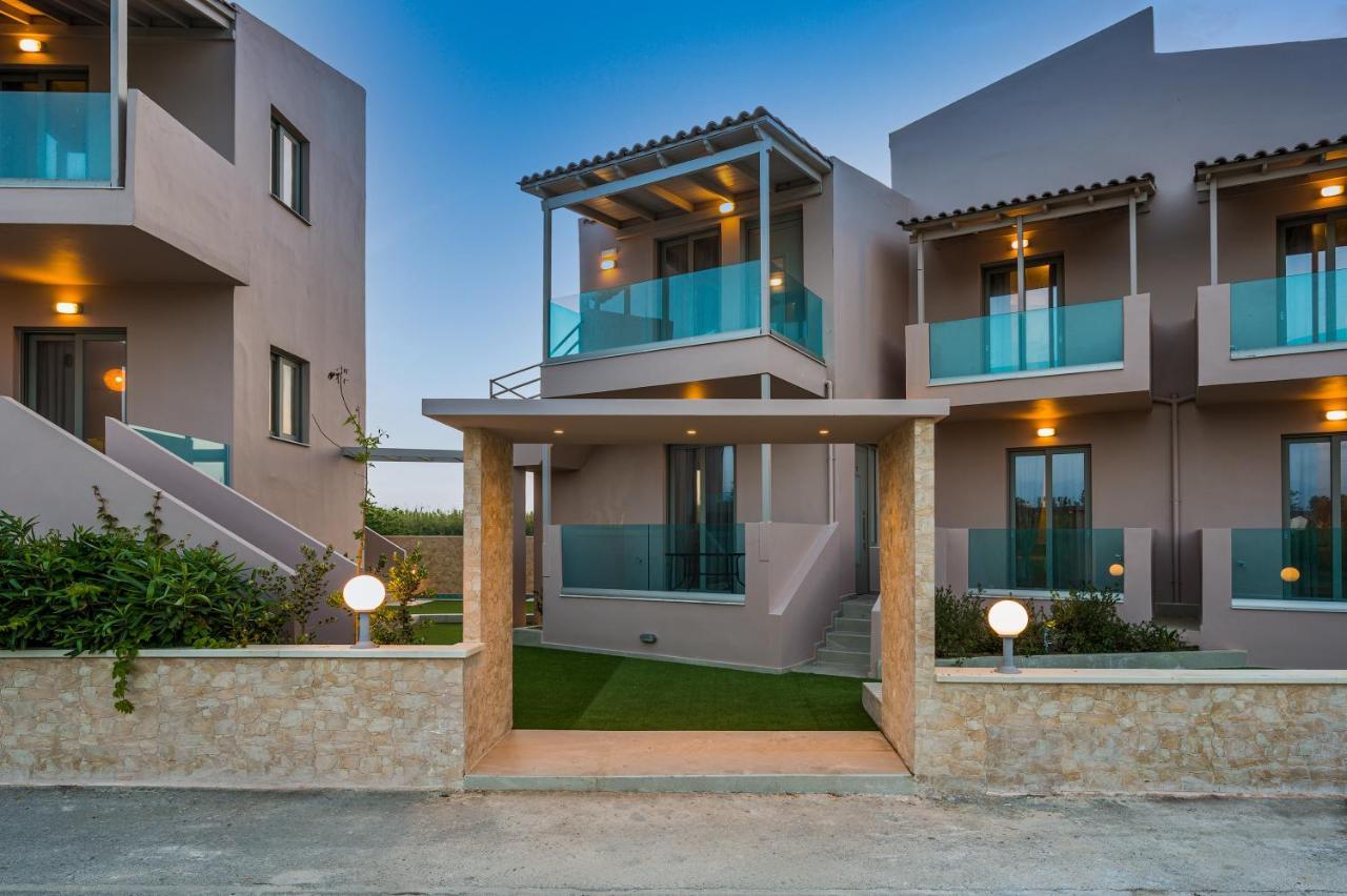 Aegean Breeze Luxury Apartments Next To The Sea Maleme Exteriér fotografie