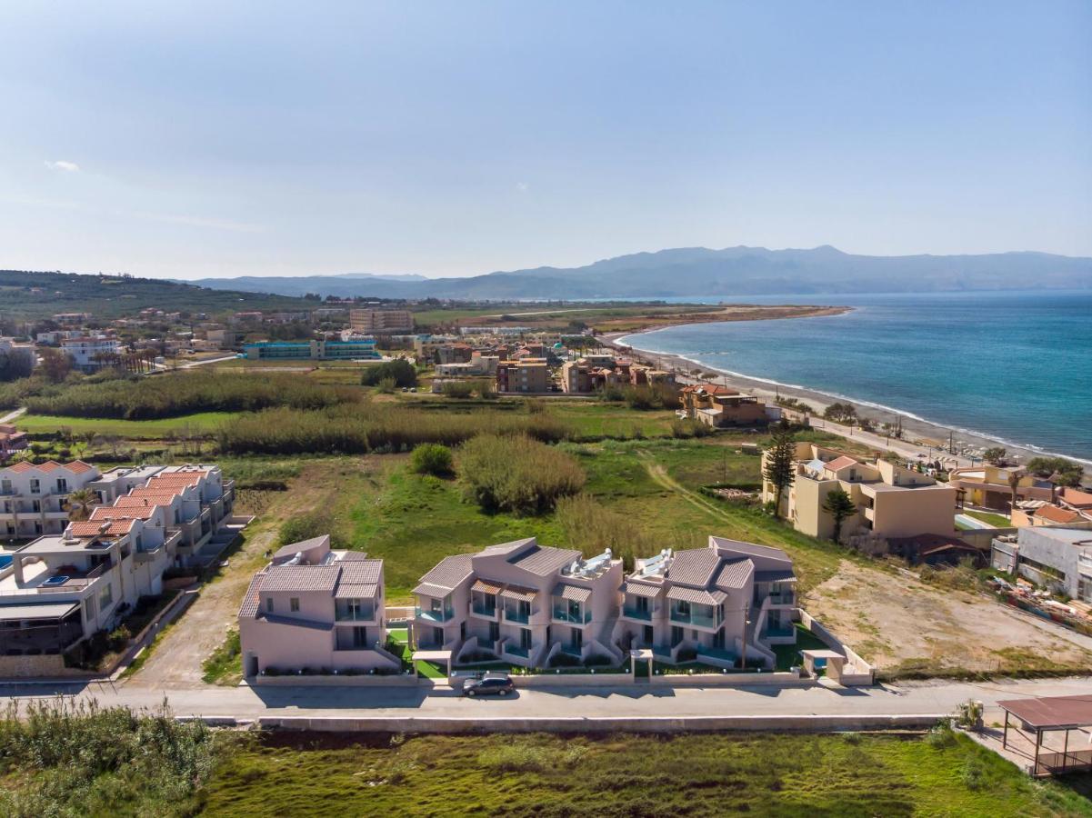Aegean Breeze Luxury Apartments Next To The Sea Maleme Exteriér fotografie