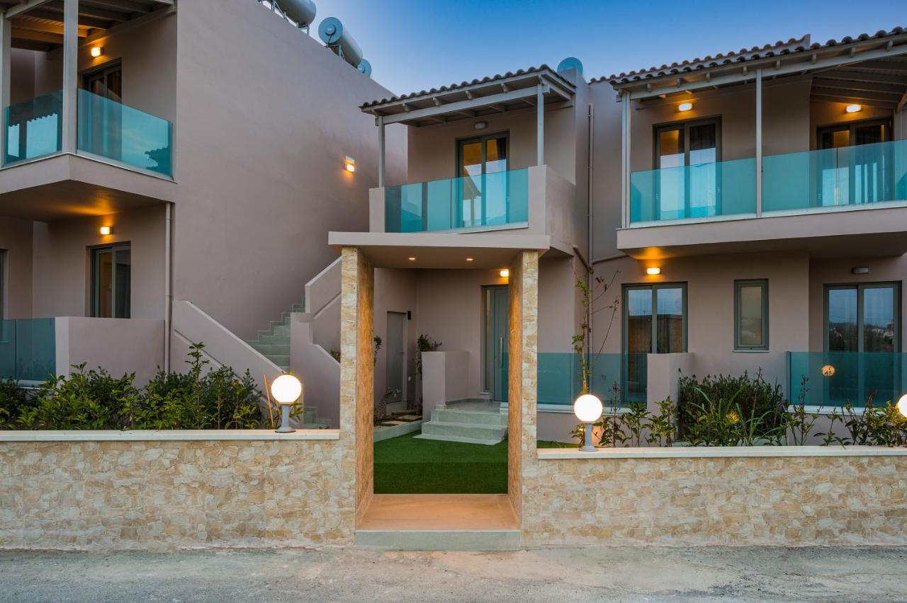 Aegean Breeze Luxury Apartments Next To The Sea Maleme Exteriér fotografie